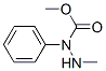 Hydrazinecarboxylic  acid,  2-methyl-1-phenyl-,  methyl  ester Structure