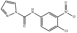 N-(4-Chloro-3-nitrophenyl)-1H-pyrazole-1-carboxamide Structure