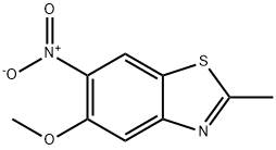 5-Methoxy-2-methyl-6-nitro-benzothiazole Structure