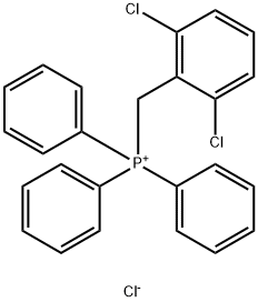 2,6-디클로로벤질트리페닐포스포늄염화물 구조식 이미지