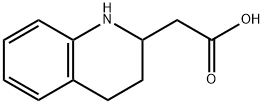 1,2,3,4-TETRAHYDRO-2-QUINOLINEACETIC ACID Structure