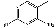2,4-피리미딘디아민,5-메틸-(9CI) 구조식 이미지