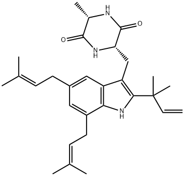 ECHINULIN 구조식 이미지