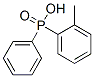 (2-Methylphenyl)phenylphosphinic acid Structure