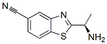 5-벤조티아졸카르보니트릴,2-(1-아미노에틸)-,(R)-(9CI) 구조식 이미지