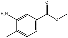Methyl 3-amino-4-methylbenzoate 구조식 이미지