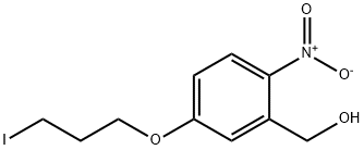 5-(3-IODOPROPOXY)-2-NITROBENZYL ALCOHOL Structure