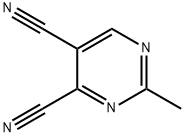 4,5-피리미딘디카르보니트릴,2-메틸-(7CI,8CI) 구조식 이미지