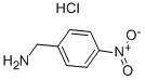 4-Nitrobenzylamine hydrochloride 구조식 이미지