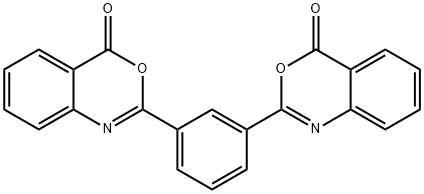 2,2'-(1,3-PHENYLENE)BIS[3,1-BENZOXAZIN-4-ONE] Structure