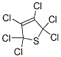 2,2,3,4,5,5-hexachlorothiophene Structure