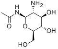 2-ACETAMIDO-2-DEOXY-B-D-GLUCOSYLAMINE Structure