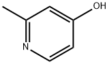 4-Hydroxy-2-methylpyridine 구조식 이미지