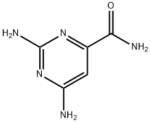 2,6-diaminopyrimidine-4-carboxamide Structure