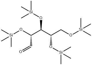 TRIMETHYLSILYL-L-(+)-ARABINOSE Structure