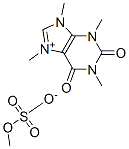 2,3,6,9-tetrahydro-1,3,7,9-tetramethyl-2,6-dioxo-1H-purinium methyl sulphate Structure