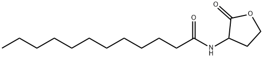 N-DODECANOYL-DL-HOMOSERINE LACTONE Structure