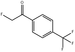 Ethanone, 2-fluoro-1-[4-(trifluoromethyl)phenyl]- (9CI) Structure