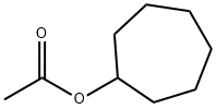 아세트산시클로헵틸에스테르 구조식 이미지