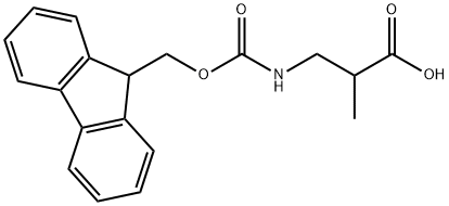 FMOC-DL-BETA-AIB-OH Structure