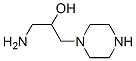 1-피페라진에탄올,-alpha–(aminomethyl)- 구조식 이미지