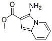 2-Indolizinecarboxylicacid,3-amino-,methylester(9CI) Structure