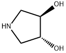 trans-3,4-Dihydroxypyrrolidine 구조식 이미지