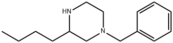 1-benzyl-3-butylpiperazine Structure