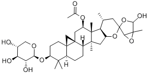 Actein 구조식 이미지