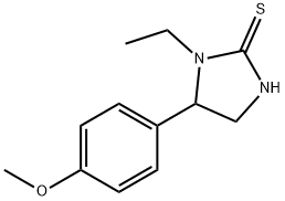 1-에틸-5-(4-메톡시페닐)-2-이미다졸리딘티온 구조식 이미지