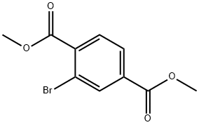Dimethyl 2-bromoterephthalate Structure