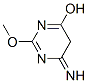 4-Pyrimidinol, 5,6-dihydro-6-imino-2-methoxy- (9CI) Structure