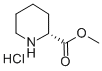 (R)-Piperidine-2-carboxylic acid methyl ester hydrochloride 구조식 이미지