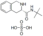 (S)-N-TERT-BUTYL-1,2,3,4-TETRAHYDROISOQUINOLINE-3-CARBOXAMIDE SULFATE 구조식 이미지