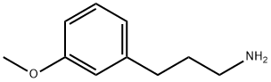 3-(3-METHOXY-PHENYL)-PROPYLAMINE Structure