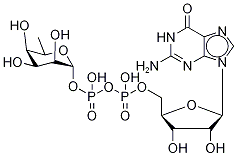 Guanosine 5'-Pyrophosphate Ester 6-Deoxytalose Structure