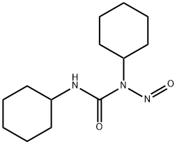 1,3-Dicyclohexyl-1-nitrosourea Structure