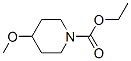 1-피페리딘카르복실산,4-메톡시-,에틸에스테르 구조식 이미지