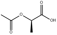 Propanoic acid, 2-(acetyloxy)-, (2R)- Structure