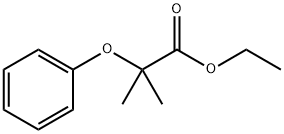 ETHYL 2-METHYL-2-PHENOXYPROPANOATE Structure