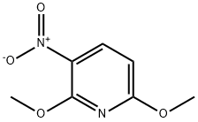 2,6-DIMETHOXY-3-NITROPYRIDINE Structure