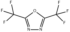 2,5-BIS(TRIFLUOROMETHYL)-1,3,4-OXADIAZOLE Structure