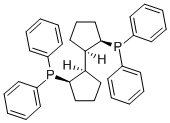 (1R,1'R,2R,2'R)-(-)-2,2'-DIPHENYLPHOSPHINO-1,1'-BICYCLOPENTYL, 99%(R,R)-BICP 구조식 이미지