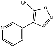5-Isoxazolamine,4-(3-pyridinyl)-(9CI) Structure