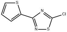5-CHLORO-3-(2-THIENYL)-1,2,4-THIADIAZOLE Structure