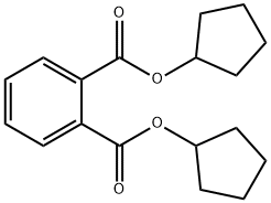 DICYCLOPENTYLPHTHALATE Structure