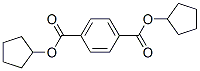 Terephthalic acid dicyclopentyl ester 구조식 이미지