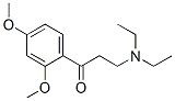 3-(디에틸아미노)-1-(2,4-디메톡시페닐)-1-프로파논 구조식 이미지