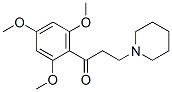 3-(1-Piperidinyl)-1-(2,4,6-trimethoxyphenyl)-1-propanone Structure
