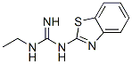 구아니딘,1-(2-벤조티아졸릴)-3-에틸-(8CI) 구조식 이미지
